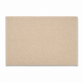 Rutschfeste Badematte Sandbeige aus Baumwolle 50x80 cm