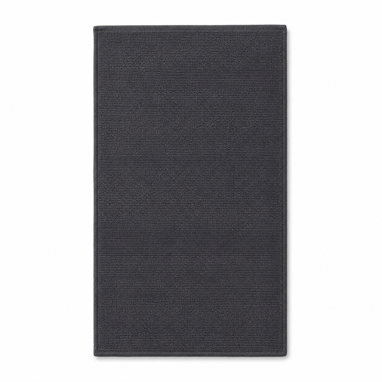 Schmale Duschvorleger Matte Anthrazit 40x70 cm