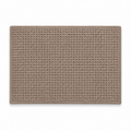 Waffelstruktur Badmatte Taupe Baumwollmix 50x80 cm