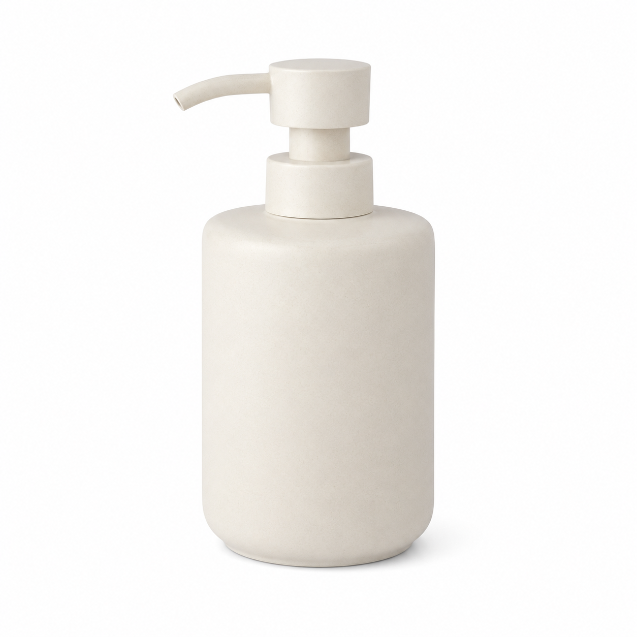 Keramik-Seifenspender Cremeweiß Matt 350 ml
